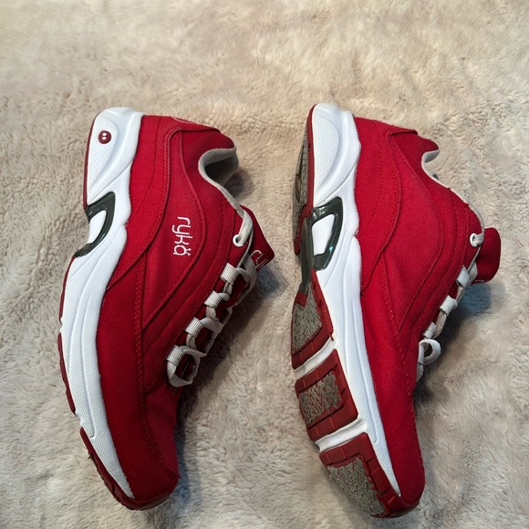 RYKA Catalyst III Canvas Walking Sneaker in Red Size 10 - Picture 2 of 7